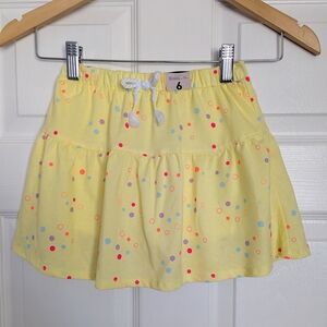 NWT - 365 Kids From Garanimals - Elastic Waist Skirt/Skort - Girls Size 6
